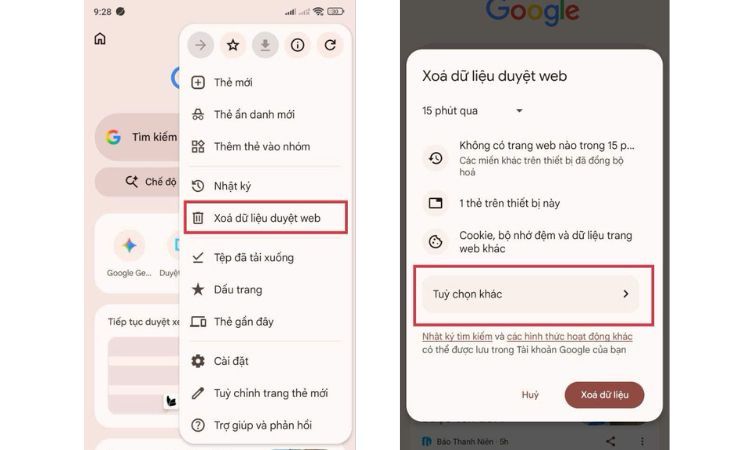 Khắc phục lỗi 404 trên Android