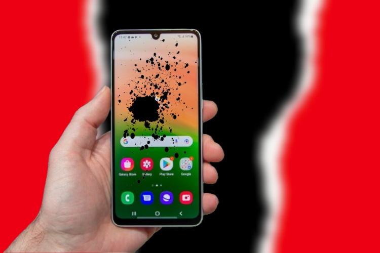 Điện thoại chảy mực có lan ra không?