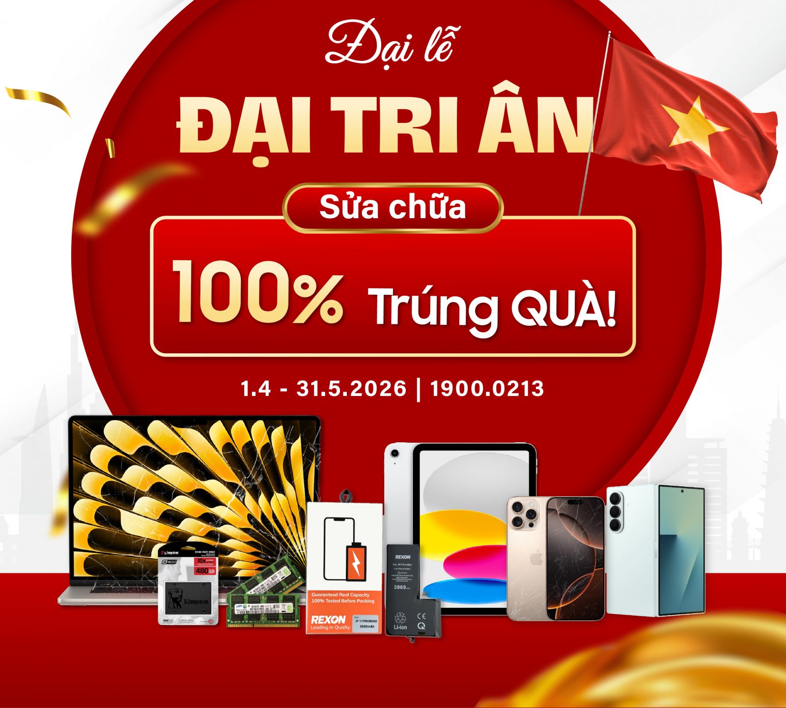 ưu đãi đại lễ