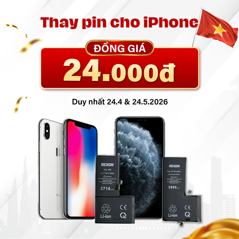thay pin iphone 24 ngàn