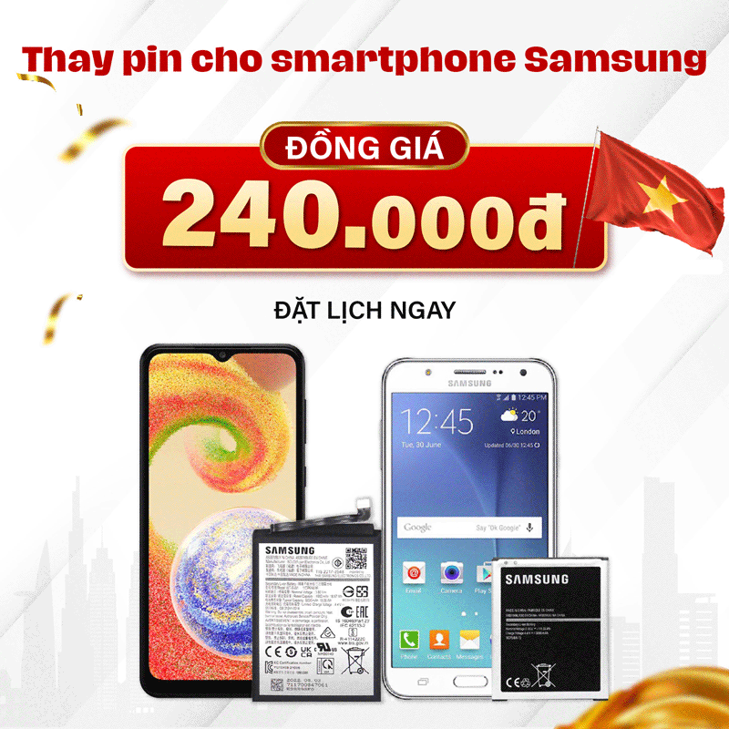thay pin samsung 240 ngàn