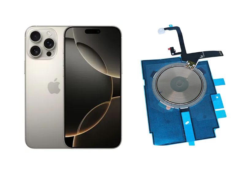 Thay cáp sạc không dây NFC iPhone 16 Pro Max Thay cáp sạc không dây NFC iPhone 16 Pro Max