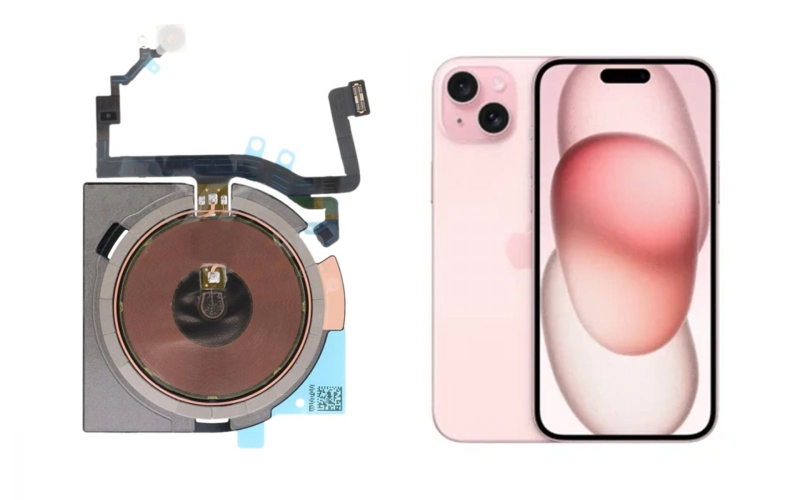 Thay cáp sạc không dây NFC iPhone 15