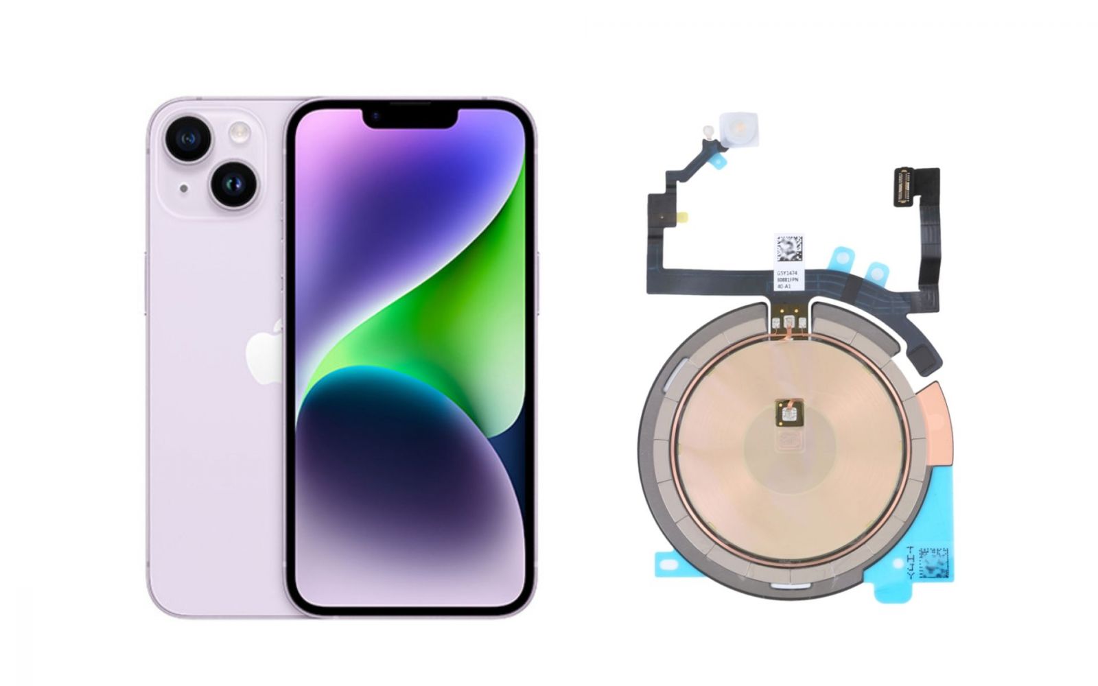 Thay cáp sạc không dây NFC iPhone 14 Plus