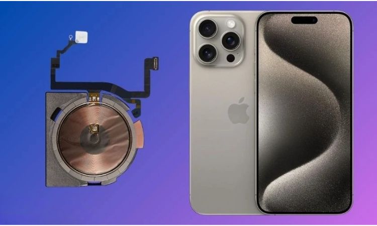 Thay cáp sạc không dây NFC iPhone 15 Pro Max