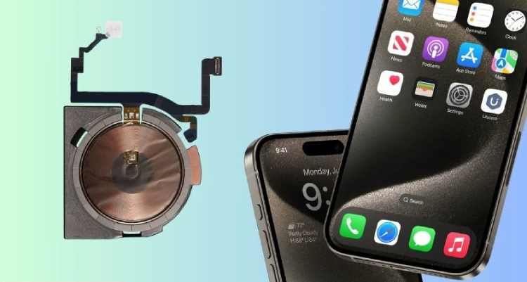 Thay cáp sạc không dây NFC iPhone 15 Pro
