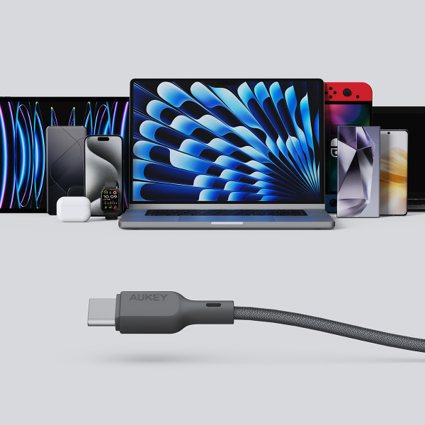 Cáp Aukey CB-DCC063 C-C 60W 1M