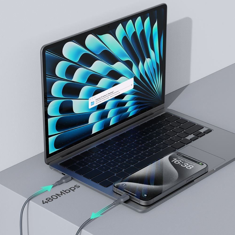 Cáp Aukey CB-DCC063 C-C 60W 1M