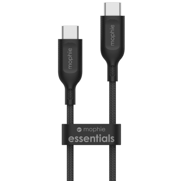 Cáp USB-C to USB-C (60W) Mophie Essential 1M