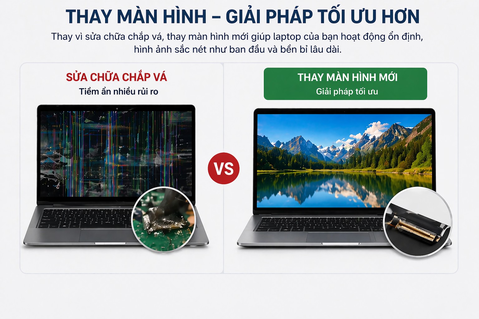 Thay màn hình laptop Dell Vostro 15 inch 3500