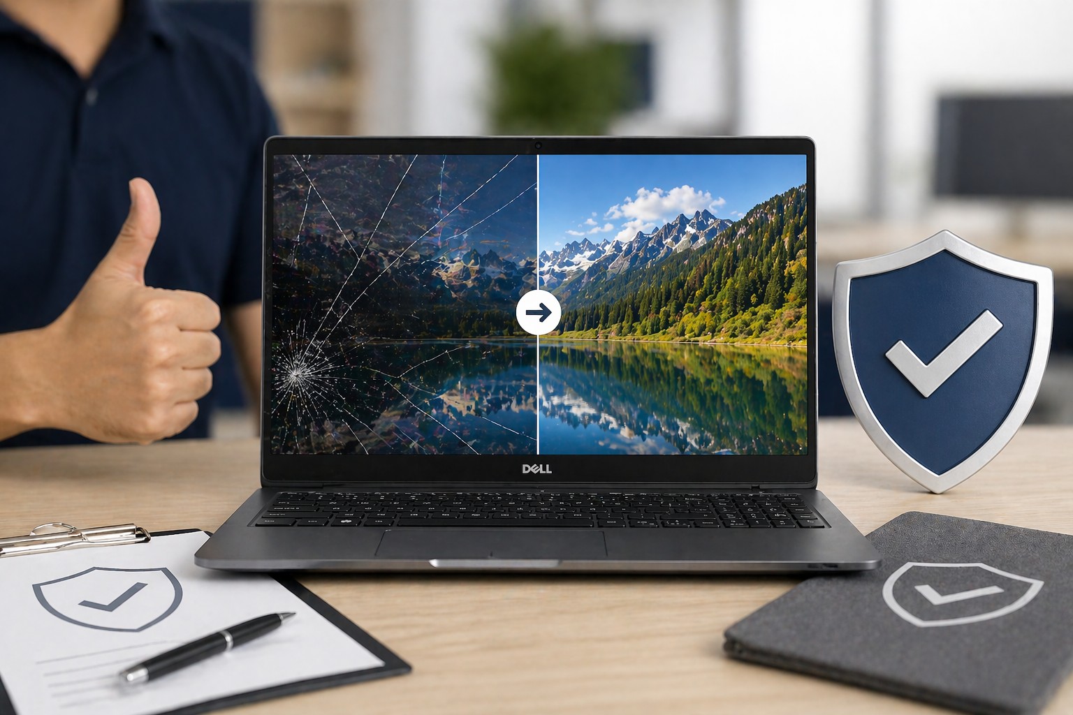 Thay màn hình laptop Dell Vostro 15 inch 3500