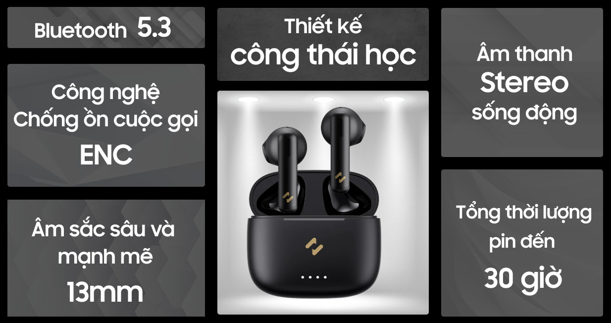 Tai nghe Bluetooth Havit TW947