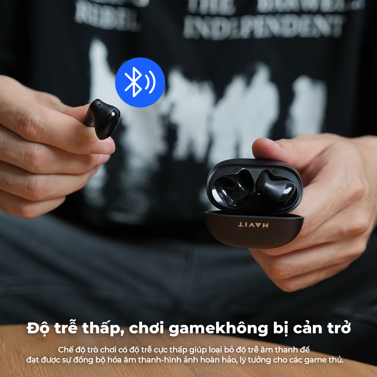 Tai nghe Bluetooth True Wireless Havit LIFE 04T