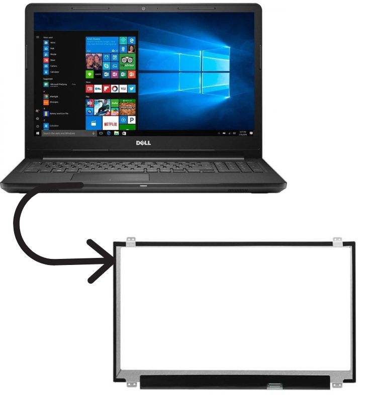 Thay màn hình  Dell Inspiron 3558 - 1