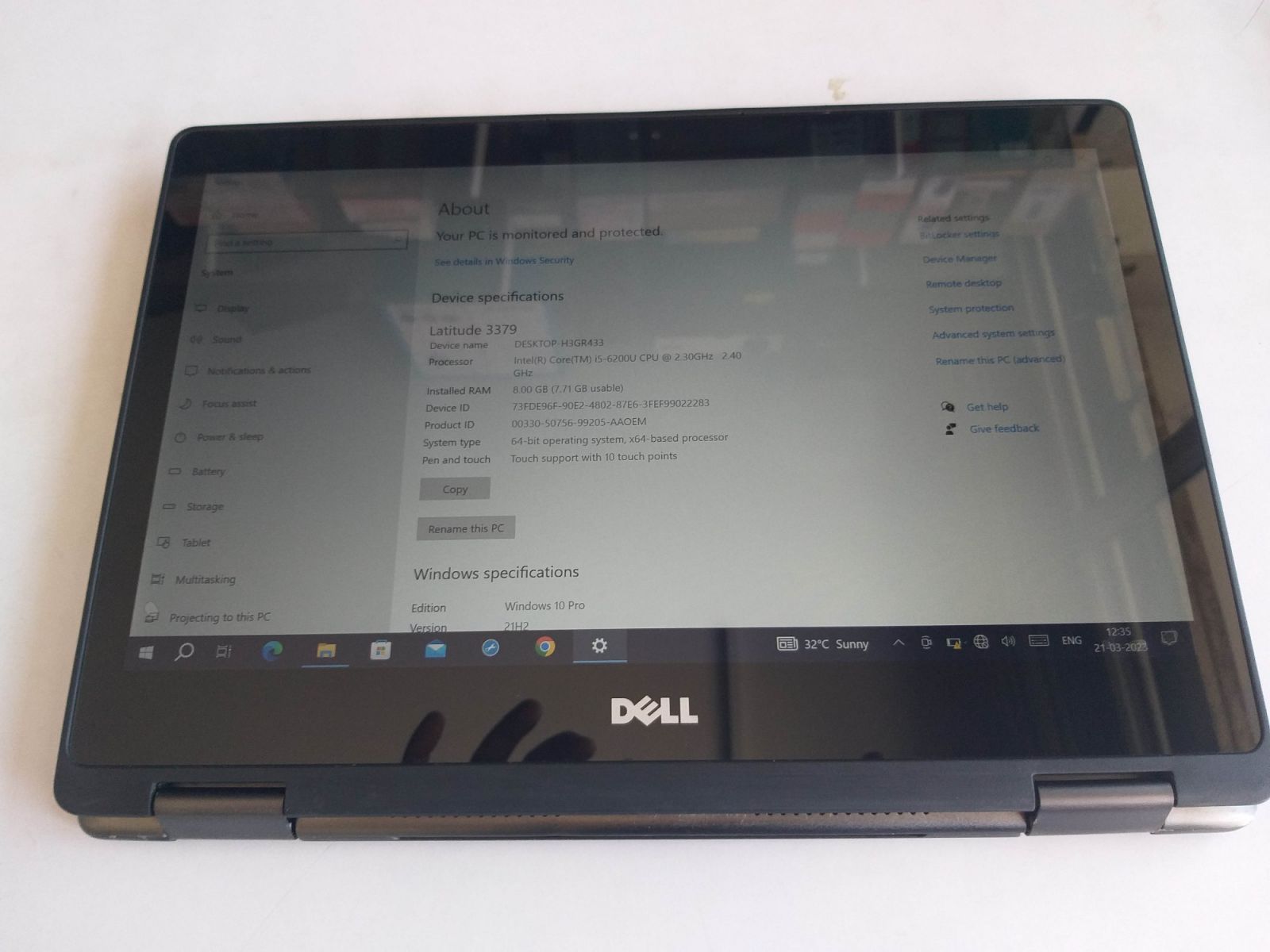 Thay màn hình laptop Dell Latitude 13 inch 3379