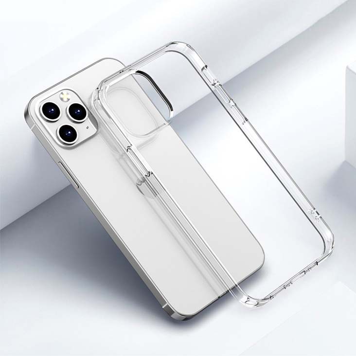 Ốp lưng iPhone 12 Pro Max viền dẻo lưng kính