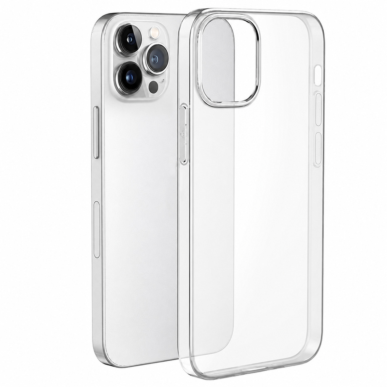 Ốp lưng iPhone 12 Pro Max viền dẻo lưng kính