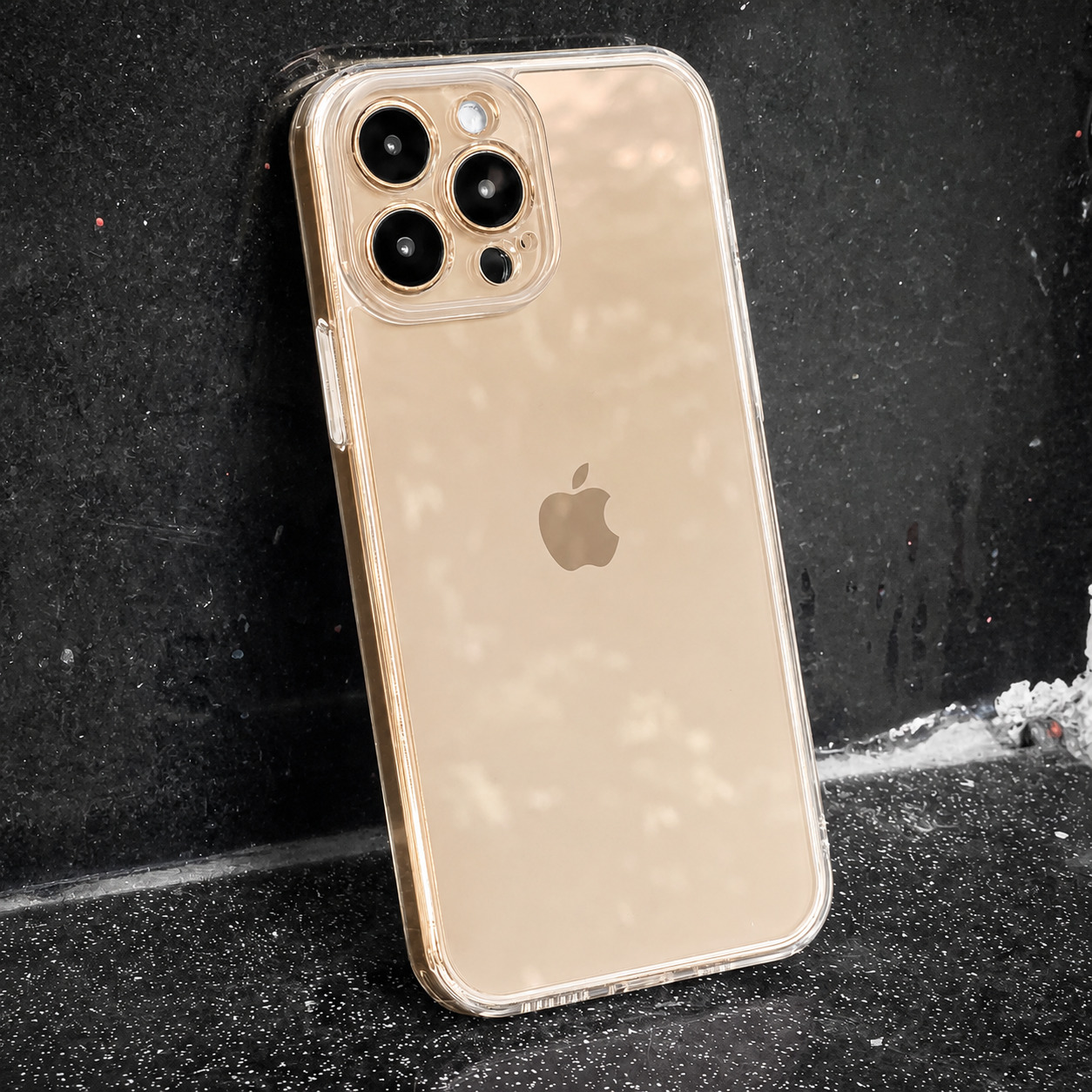 Ốp lưng iPhone 12 Pro Max viền dẻo lưng kính