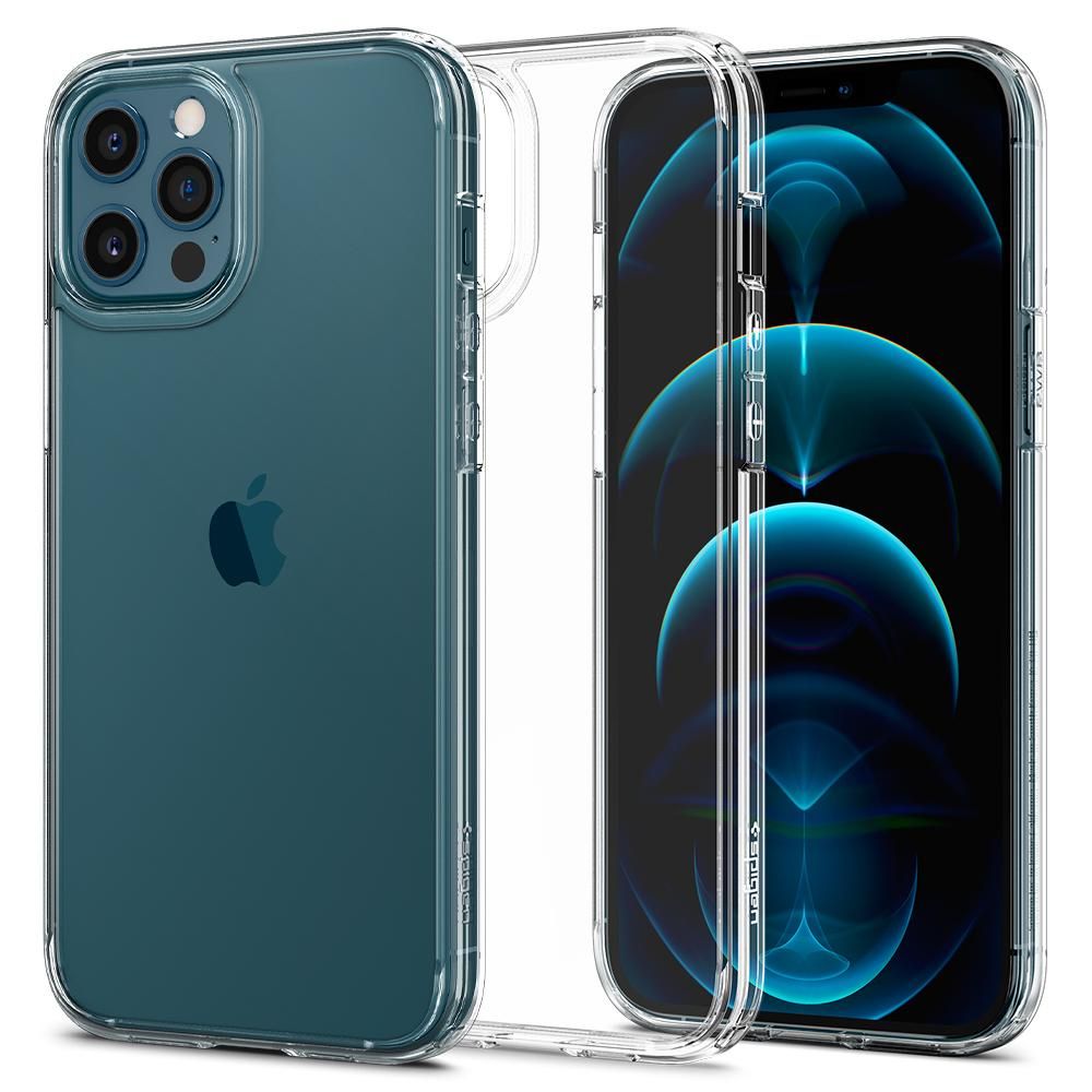Ốp lưng iPhone 12 Pro Max viền dẻo lưng kính