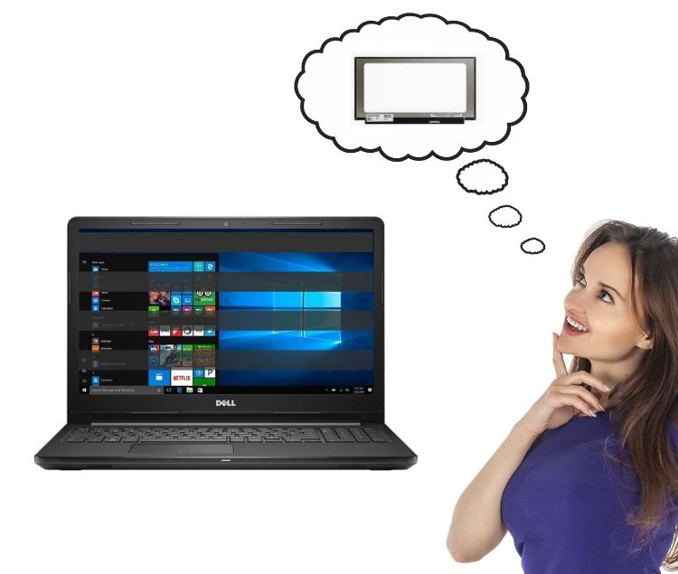 Thay màn hình laptop Dell Inspiron 3448 - 17