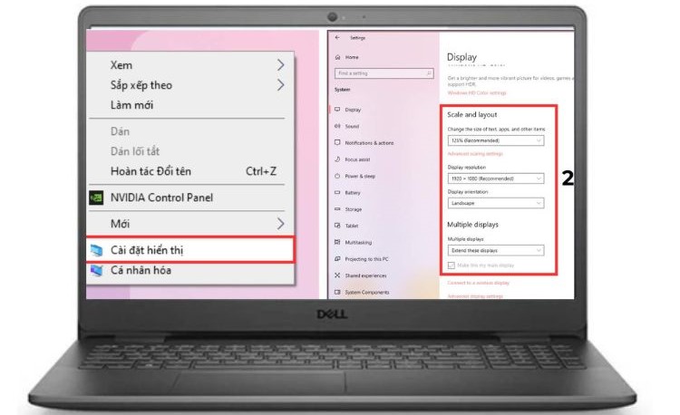 Thay màn hình laptop Dell Inspiron 3448 - 13