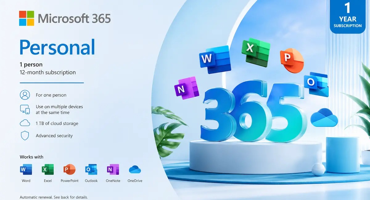 Microsoft M365 Personal English
