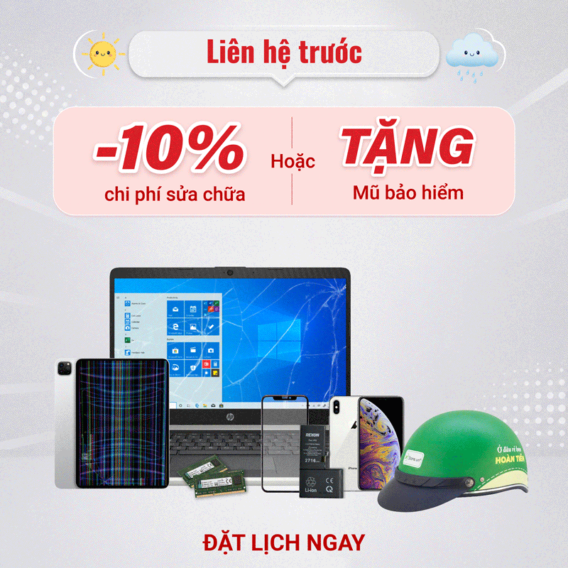 đặt lịch trước giảm 10%