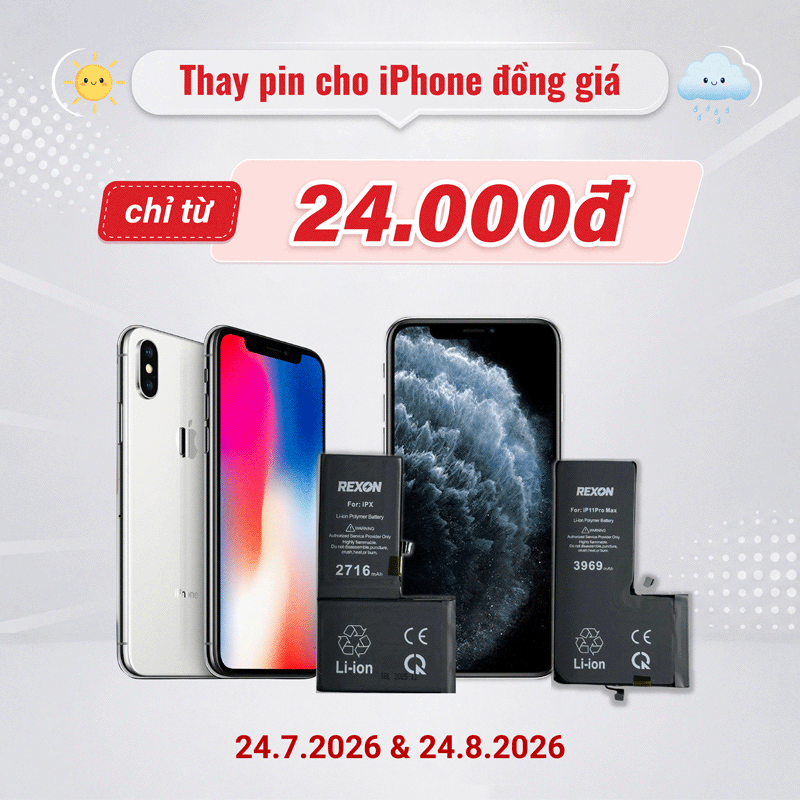 thay pin iphone 24 ngàn