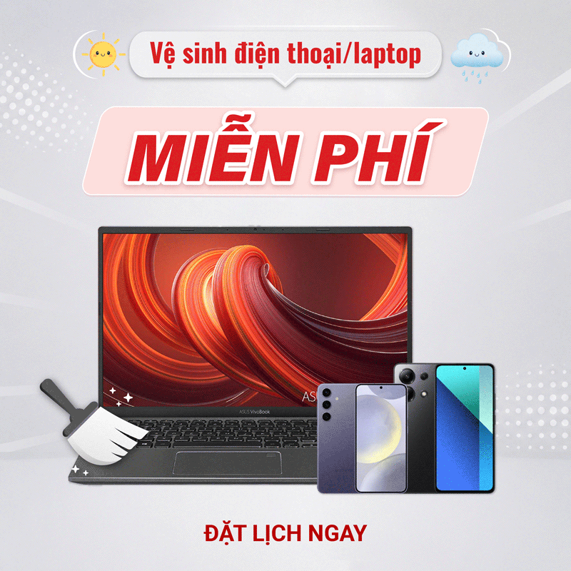 vệ sinh miễn phí