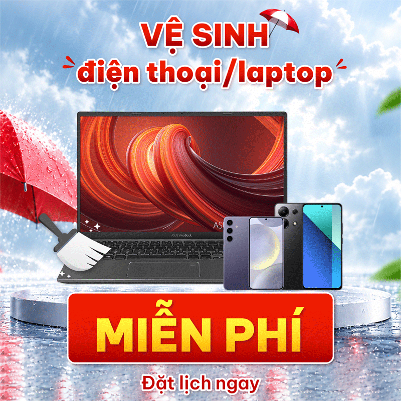 vệ sinh miễn phí