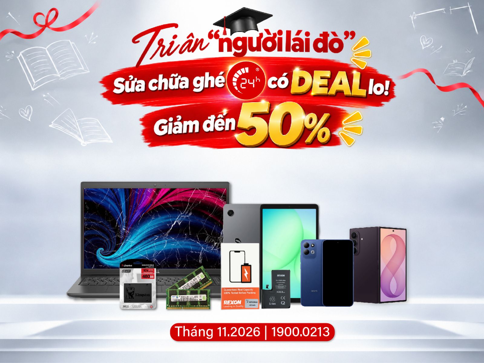 ưu đãi tháng 11