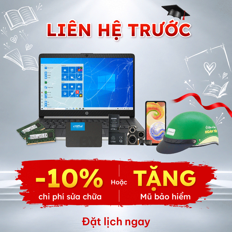 đặt lịch trước giảm 10%