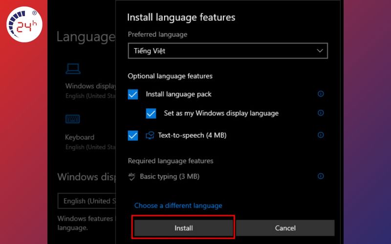vi sao khong cai duoc tieng viet cho win 11 va cach khac phuc