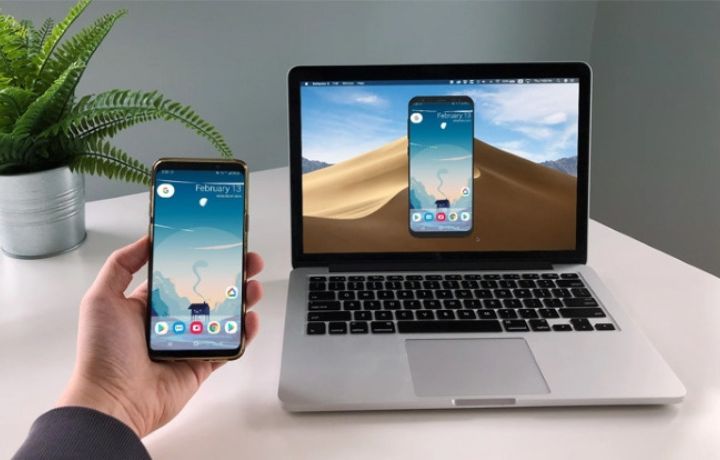 cách kết nối điện thoại android với macbook 