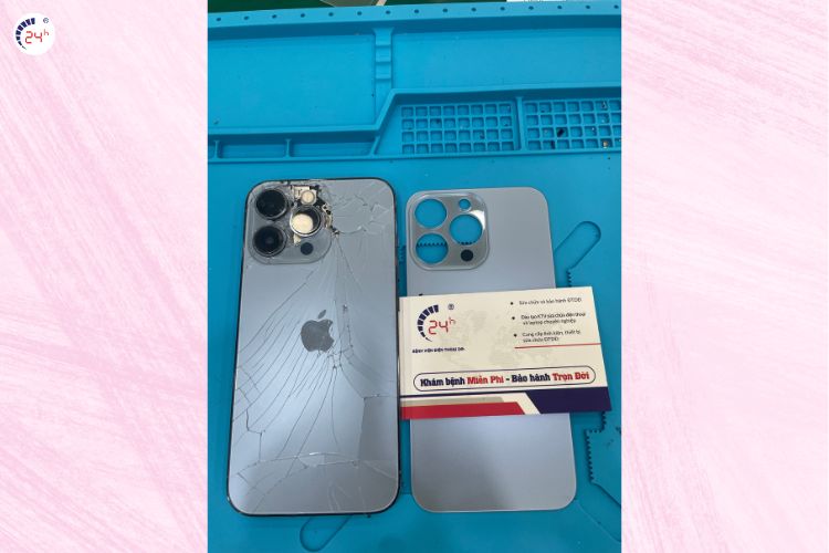 thay kính lưng iphone 13 pro max