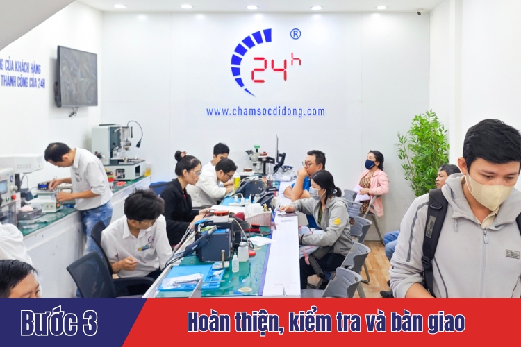 Thay mặt kính iPhone 12 Mini