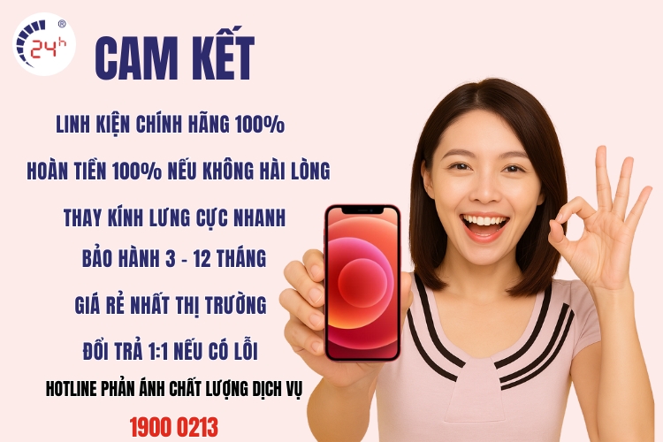 Thay mặt kính iPhone 12 Mini