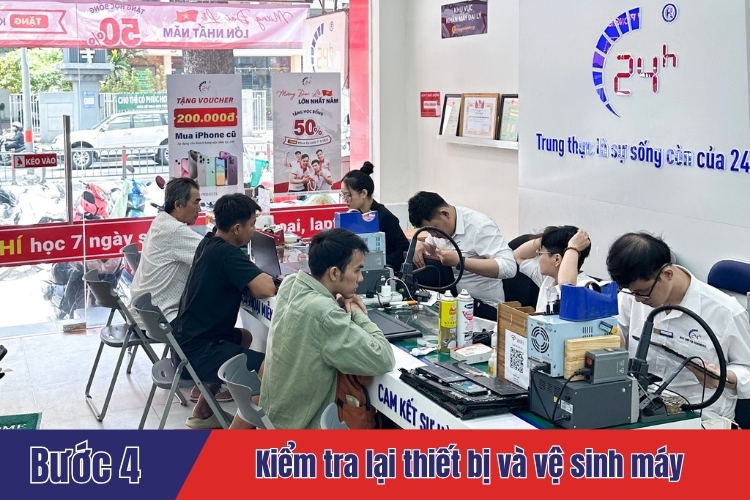 thay mặt kính iPhone 13 mini