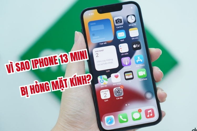 thay mặt kính iPhone 13 mini