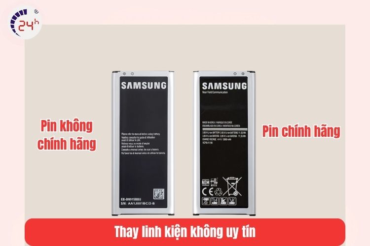 Thay pin Samsung Note 10 chính hãng tại Bệnh Viện Điện Thoại Laptop 24h