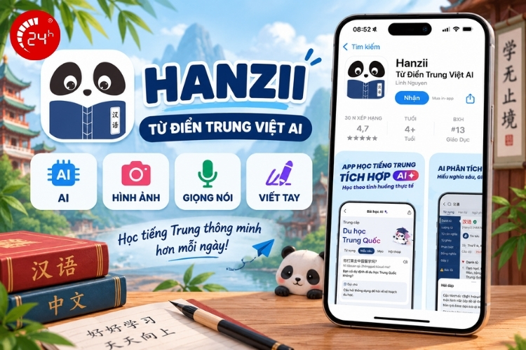 Hanzii app dịch tiếng Trung