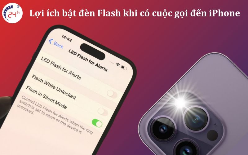 Loi ich bat den flash khi co cuoc goi den iPhone