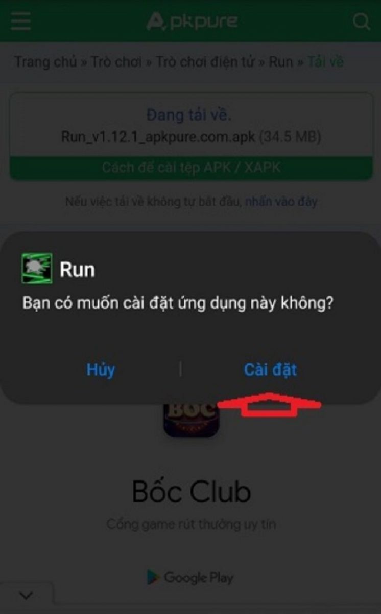 cách cài đặt file apk trên android