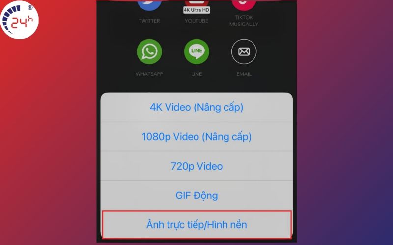 Cách cài hình nền iPhone là video