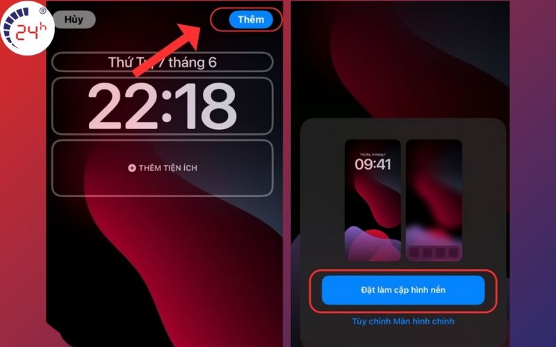 Cách cài hình nền iPhone iOS 17