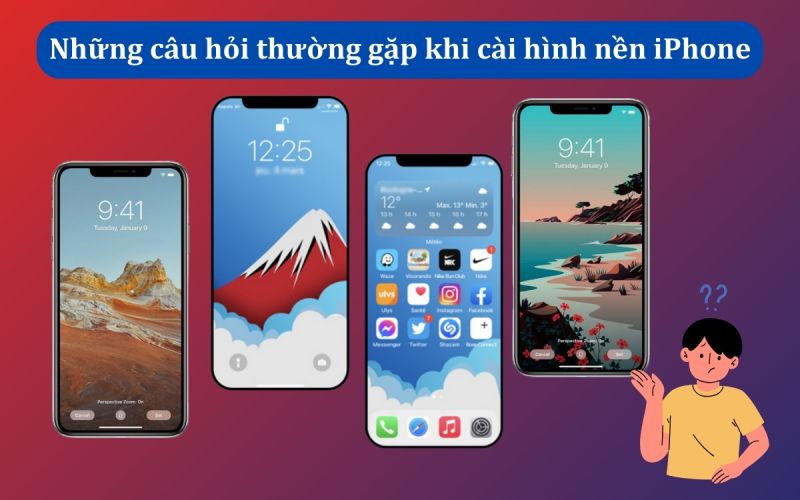 Cách cài hình nền iPhone