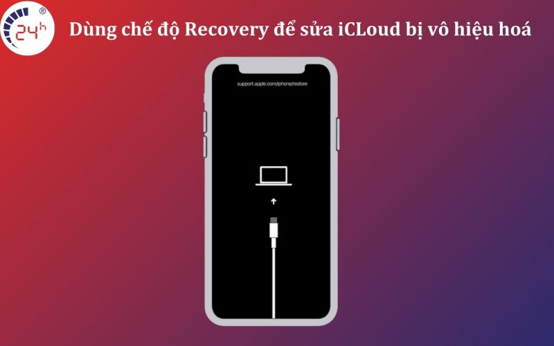 Cách mở khoá iCloud khi bị vô hiệu hoá với chế độ Recovery