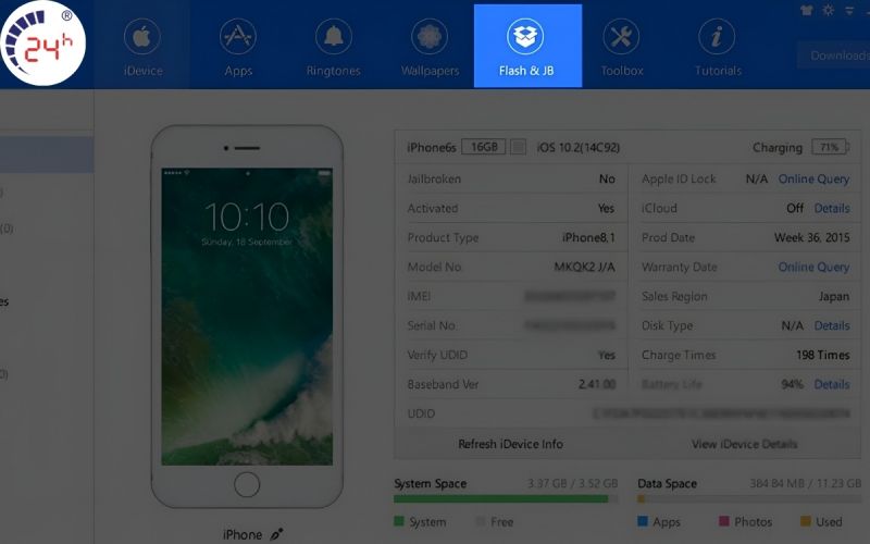 Cách mở khoá iCloud khi bị vô hiệu hoá bằng 3uTools