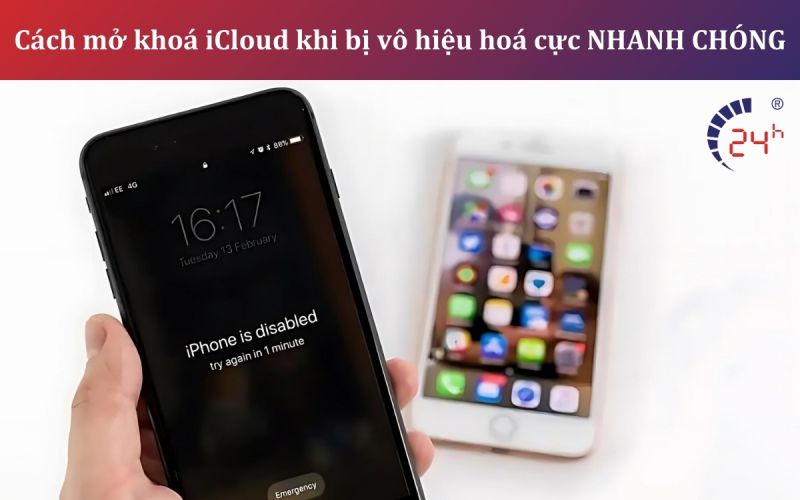 Cách xử lý iPhone bị vô hiệu hóa