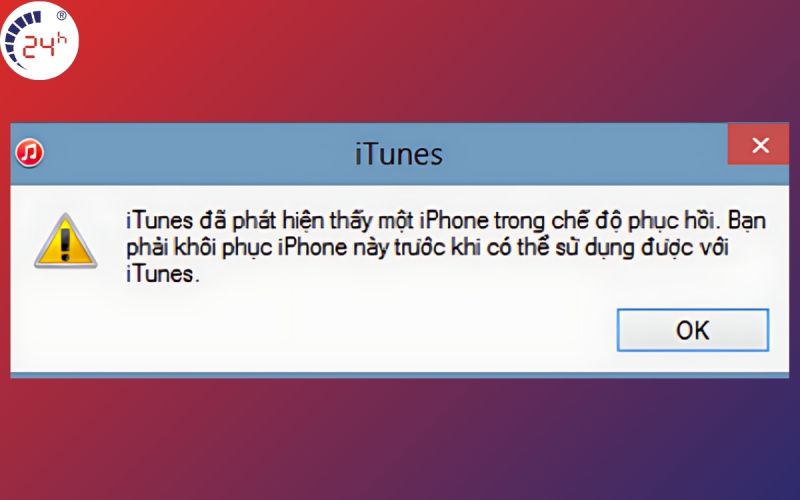 Cách mở khoá iCloud khi bị vô hiệu hoá kết nối iTunes